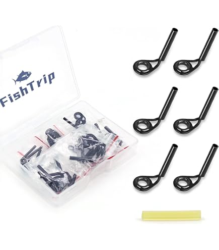 Amazon | FishTrip マイクロフィッシングロッドガイド、ロッド用